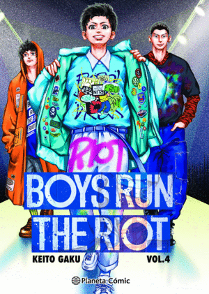 BOYS RUN THE RIOT V.4 / KEITO GAKU