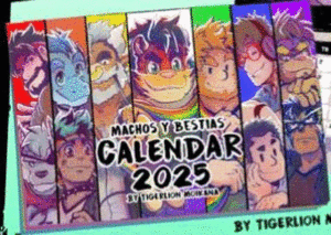 CALENDARIO TIGERLION MOIKANA 2025